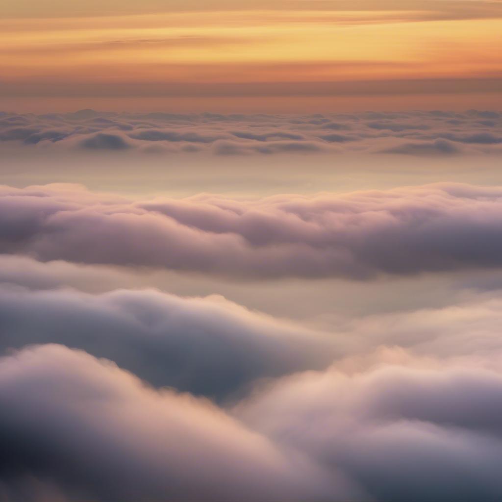 Zdjęcie chmury typu Stratus